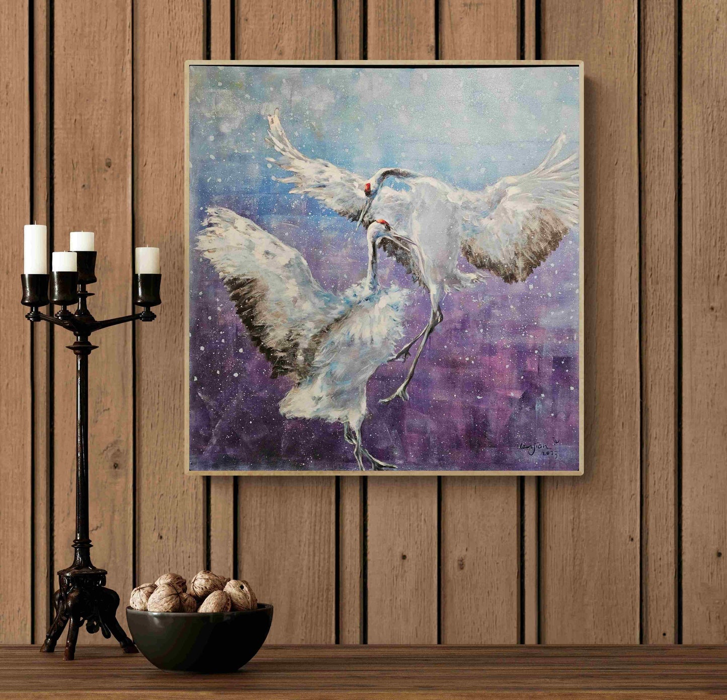 Snowflake Crane Dance