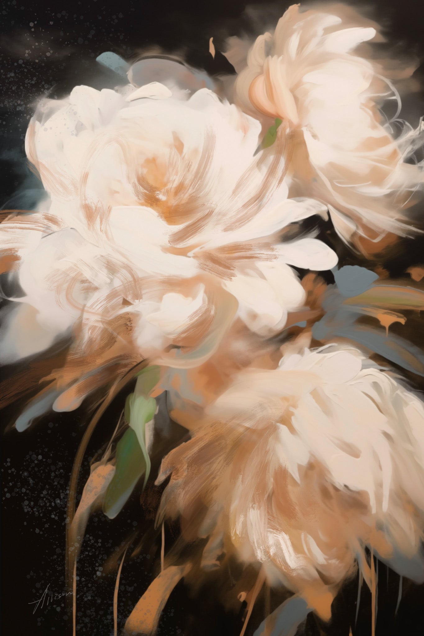 Golden Bloom Peony.