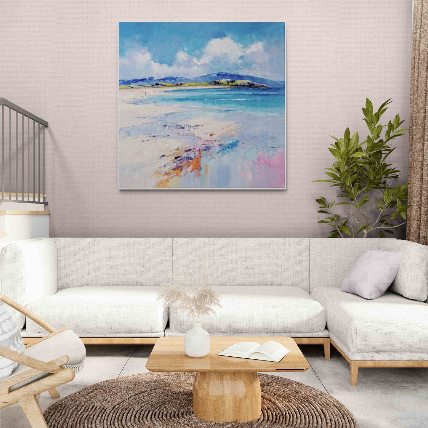 Tranquil Coastline.