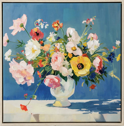Bouquet in Blue room