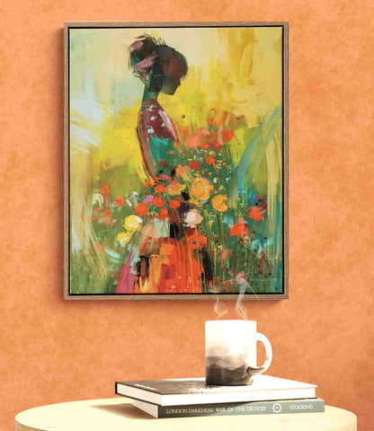 Girl with Flowers