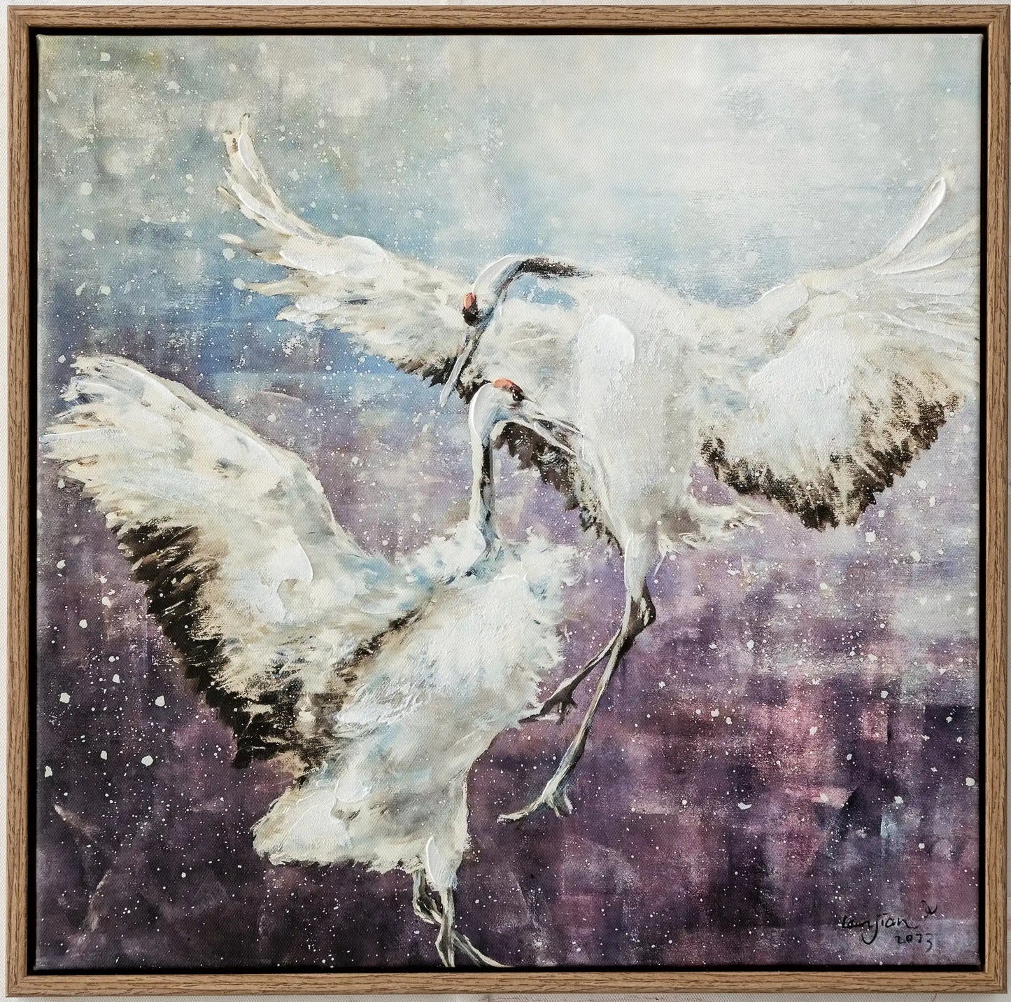 Snowflake Crane Dance