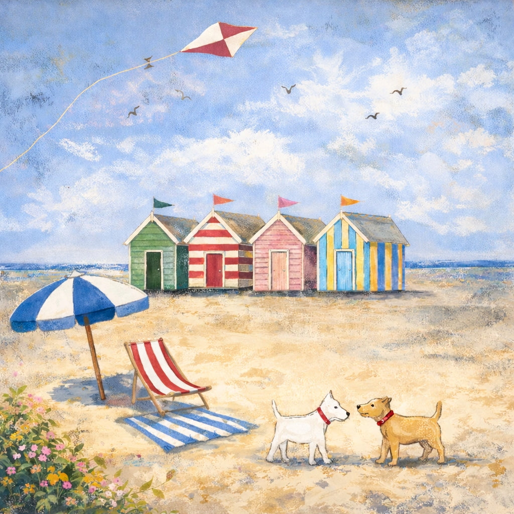 Summer by the Beach Huts